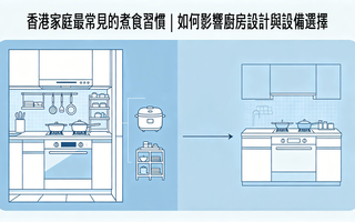 香港家庭最常見的煮食習慣｜如何影響廚房設計與設備選擇