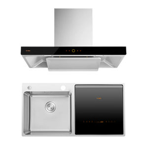 2件組合 - EMG9008 90cm 抽油煙機 + SD2F-P6 鋅盤洗碗碟機