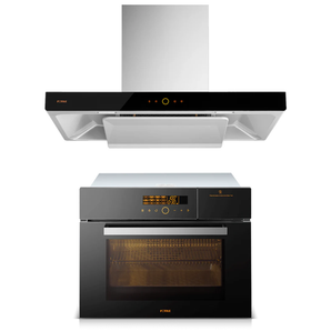 【輕鬆下廚2件組合】- EMG9008 90cm 抽油煙機 + HZK-TS1 42公升 蒸焗爐