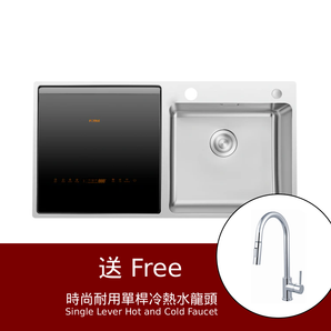 SD2F-P6L 鋅盤洗碗碟機 (左方)