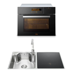 【銷量王牌2件組合】- HZK-TS1 42公升 蒸焗爐 + JBSD2F-03-E5 鋅盤洗碗碟機