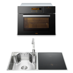 【銷量王牌2件組合】- HZK-TS1 42公升 蒸焗爐 + JBSD2F-03-E5 鋅盤洗碗碟機